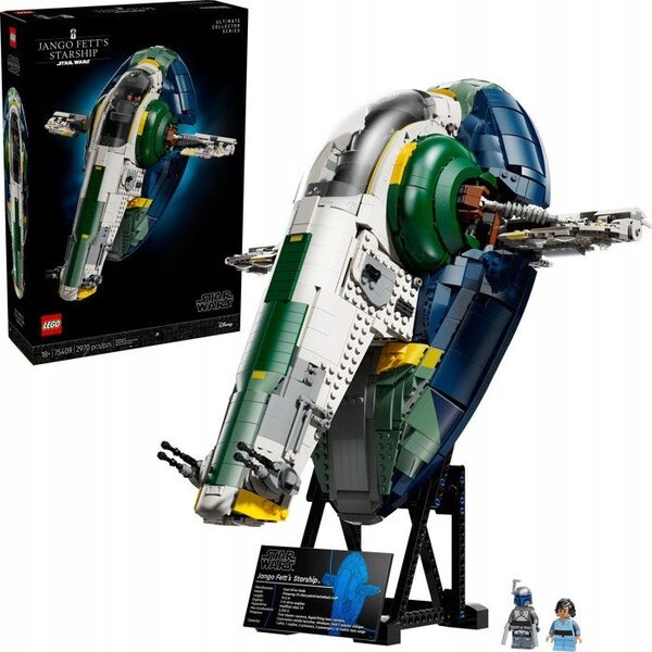 Star Wars Patrolowiec typu Firespray Jango Fetta (75409)
