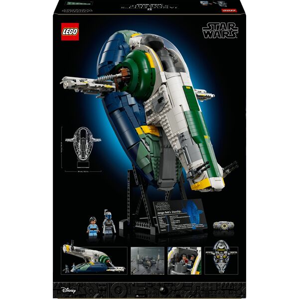 Star Wars Patrolowiec typu Firespray Jango Fetta (75409)