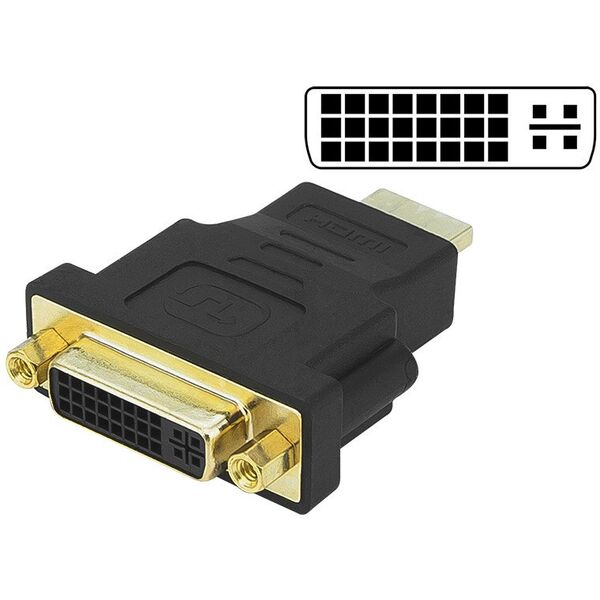 92-102# Przejście hdmi wtyk - dvi gniazdo