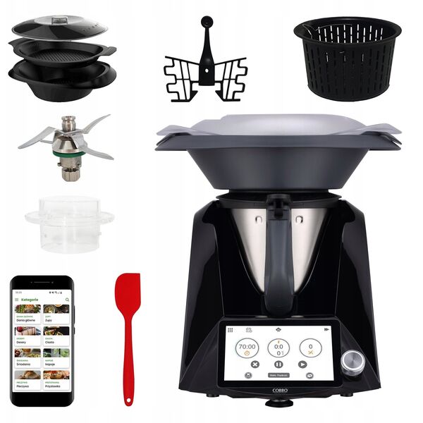 COBBO WIELOFUNKCYJNY ROBOT KUCHENNY COBBO 7 BLACK