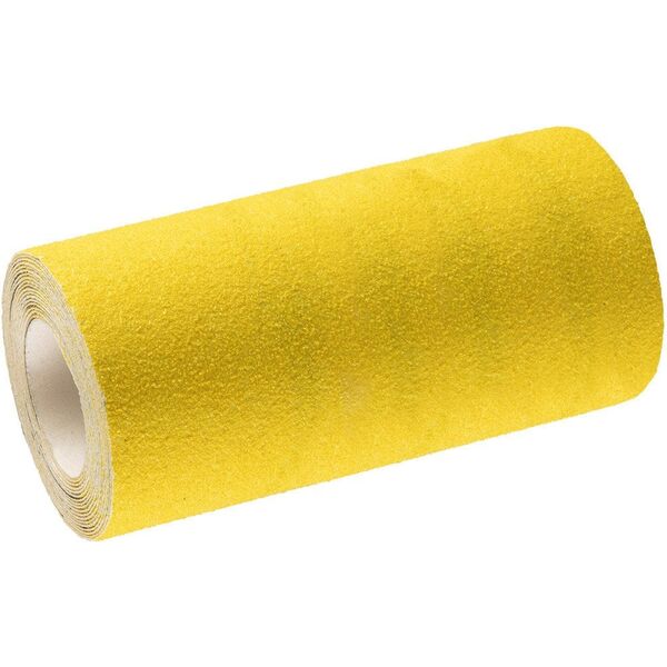 Papier ścierny żółty w rolce 2,5 m x 115 mm, P40