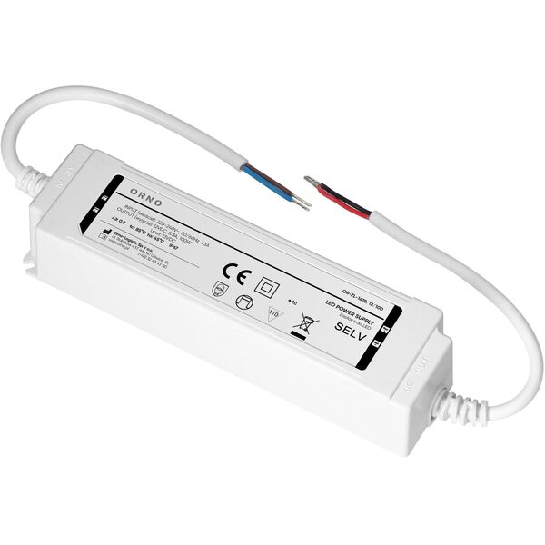Zasilacz LED IP67, hermetyczny, 12V, 100W, plastikowa obudowa