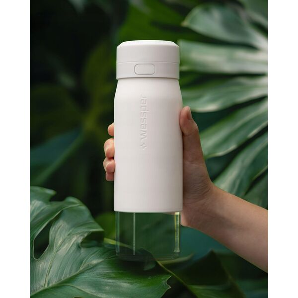 Butelka filtrująca Wessper B2 GLASS Actitex™ 700ml White (WES270-700-WH_K)