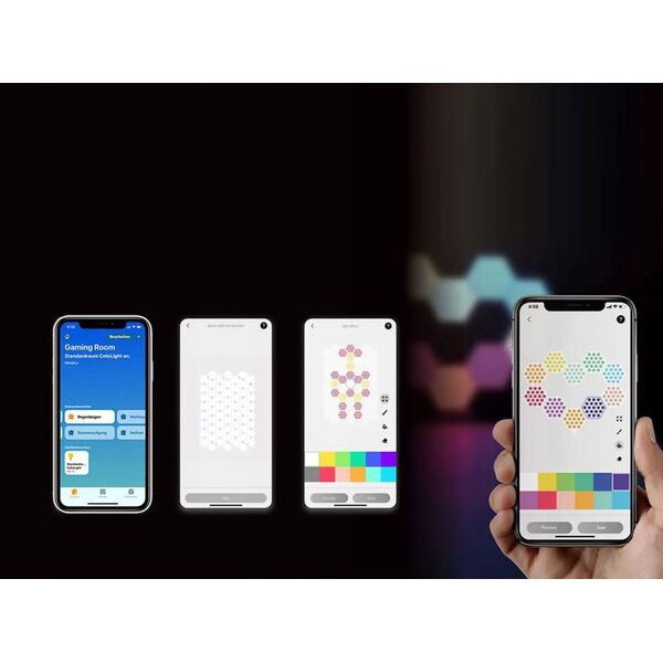 Cololight Plus Modulární chytré Wi-Fi osvětlení – základna se 3 bloky - HomeKit Verze