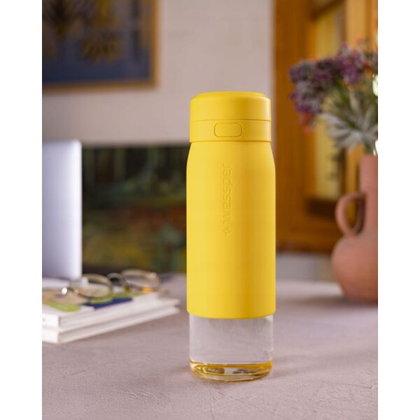 Butelka filtrująca Wessper B2 GLASS Actitex™ 700ml Yellow (WES270-700-YL_K)