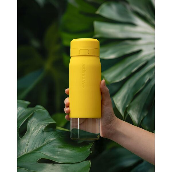 Butelka filtrująca Wessper B2 GLASS Actitex™ 700ml Yellow (WES270-700-YL_K)