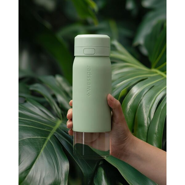 Butelka filtrująca Wessper B2 GLASS Actitex™ 700ml Mint (WES270-700-MT_K)
