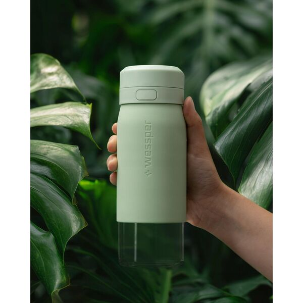 Butelka filtrująca Wessper B2 GLASS Actitex™ 500ml Mint (WES270-500-MT_K)