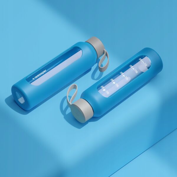 Szklana butelka Wessper B1 Borosilicate 500ml Ocean (WES260-500-OC-NEW)