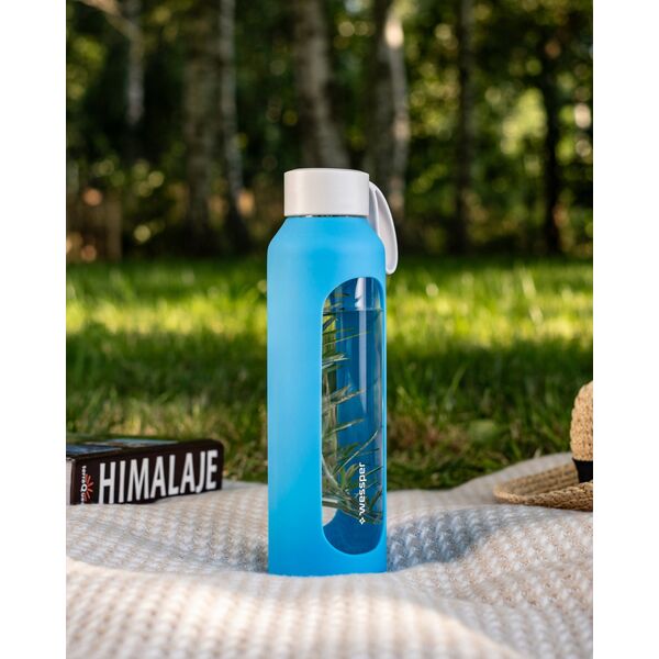 Szklana butelka Wessper B1 Borosilicate 500ml Ocean (WES260-500-OC-NEW)