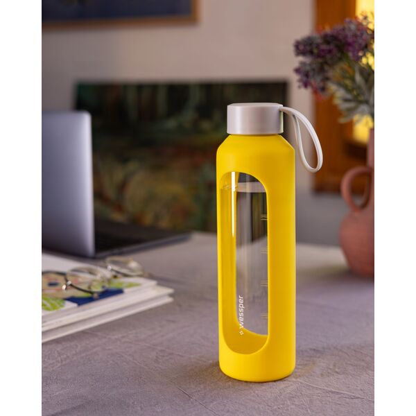 Szklana butelka Wessper B1 Borosilicate 500ml Sun (WES260-500-YL-NEW)