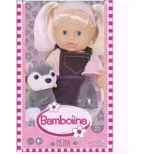 TOY DOLL NENA WITH DOG BD131