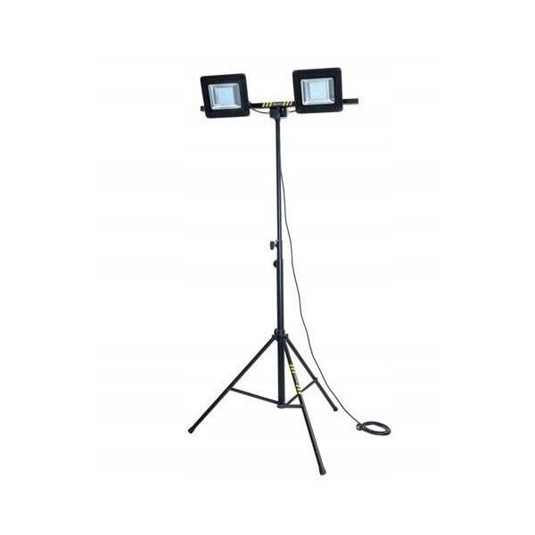 LAMPA NA STATYWIE PODWÓJNA LED SMD 200W LM2X100AW,  1.7M