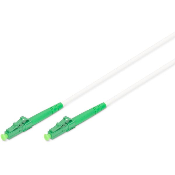 Digitus Światłowodowy opancerzony kabel krosowy, simplex, jednomodowy, LC/APC - LC/APC, 20 m
