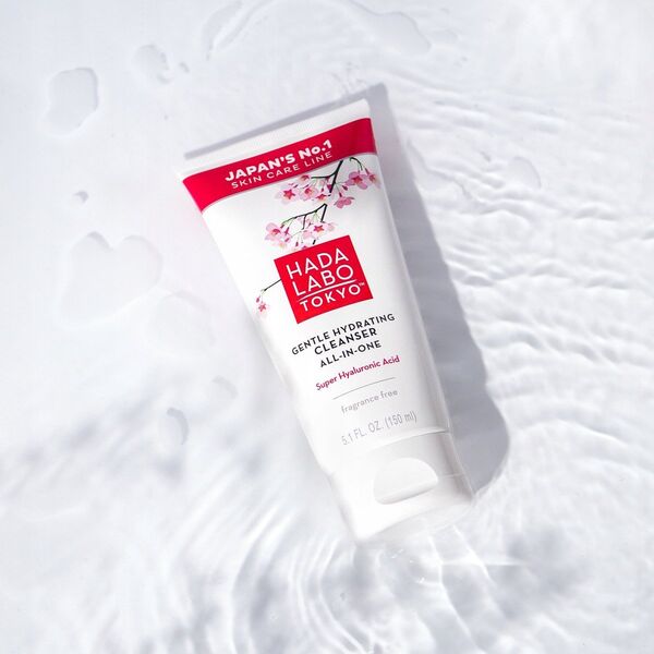 Hada Labo Tokyo, Hada Labo, Hyaluronic Acid, Eliminates Impurities, Cleansing Lotion, Face, 150 ml For Women