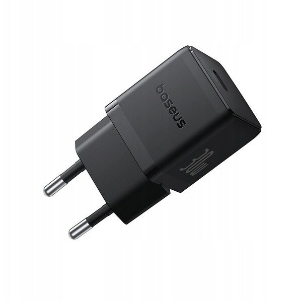 Baseus Palm USB C Ladegerät 30W EU schwarz