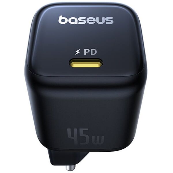 Baseus PicoGo GaN Ladegerät 45W EU Schwarz