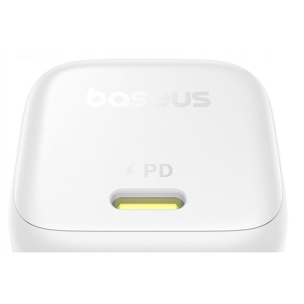 Baseus PicoGo GaN Ladegerät 45W EU Weiß