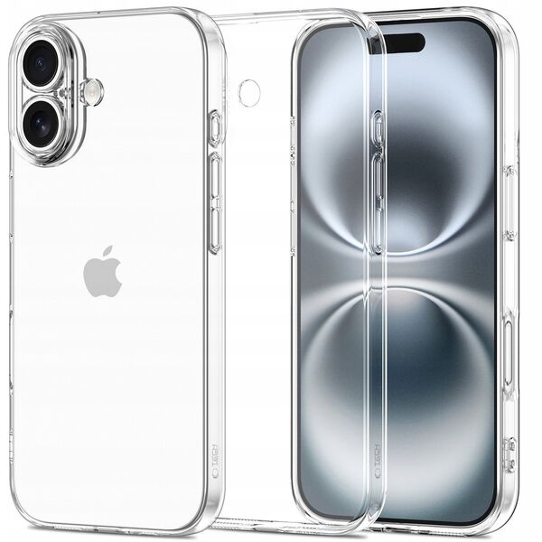 Etui Tech-Protect FlexAir do Apple iPhone 17 Clear