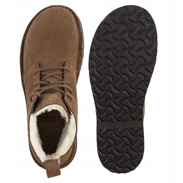 Birkenstock Uppsala Mid Shearling 1028148 Brązowe 40