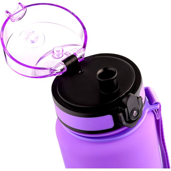 Bidon sportowy Meteor 1000 ml fioletowy/błękitny