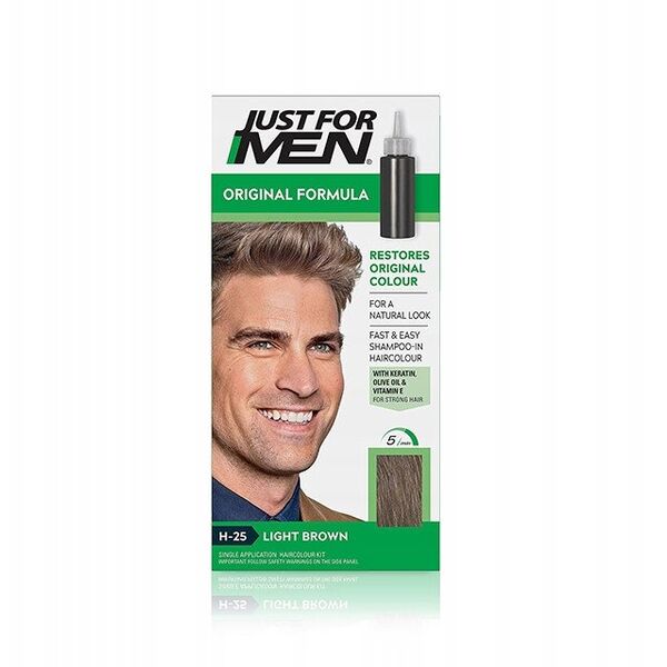 Just for men Just For Men Szampon koloryzujący do włosów H25 Light Brown
