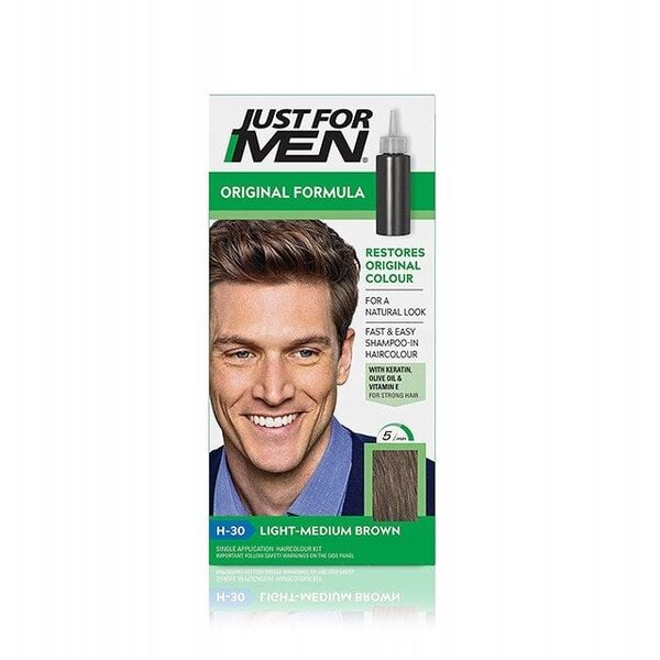 Just for men Just For Men Szampon koloryzujący do włosów H30 Light Medium Brown
