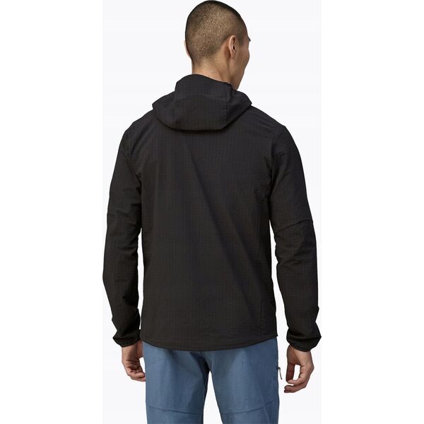 Kurtka męska Kurtka r1 techface hoody-black-m PATAGONIA