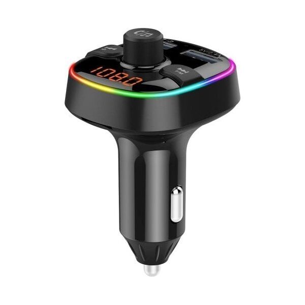 Transmiter FM OEM Transmiter FM MP3 z bluetooth 5.0 + czytnik kart pamieci + 2xUSB QC3.0 BC52L