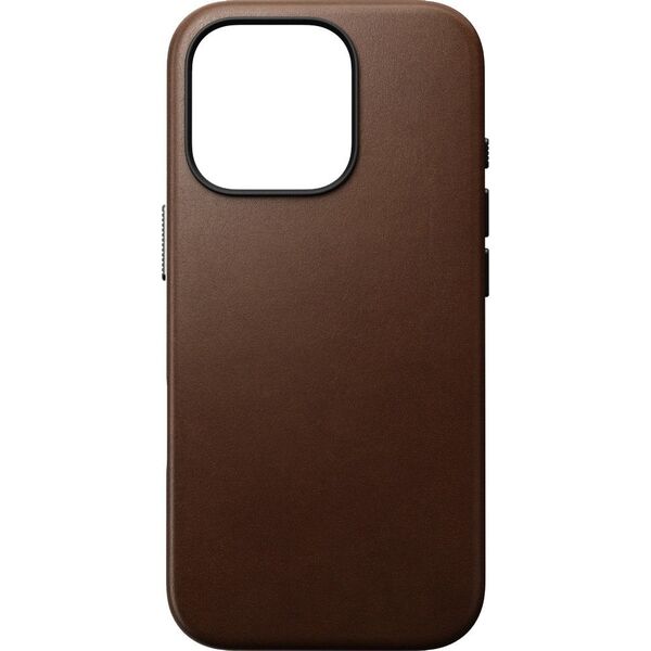 Nomad Nomad Traditional Leather case, brown, iPhone 16 Pro