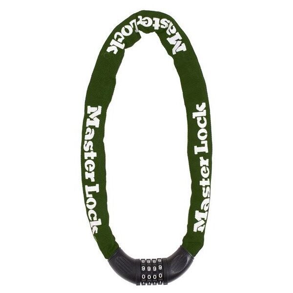 Master Lock 8028 Eurd Łańcuch Rowerowy Z Zamkiem Szyfrowym 150cm Zielony