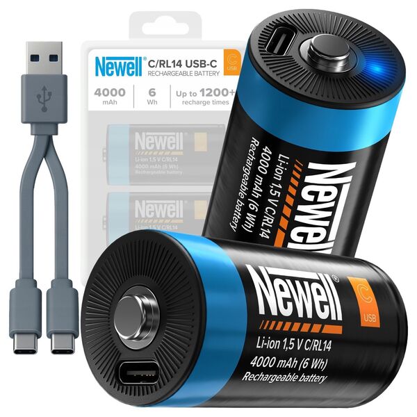 NEWELL NL4207 C/R14 USB-C 4000 mAh 2 szt. blister