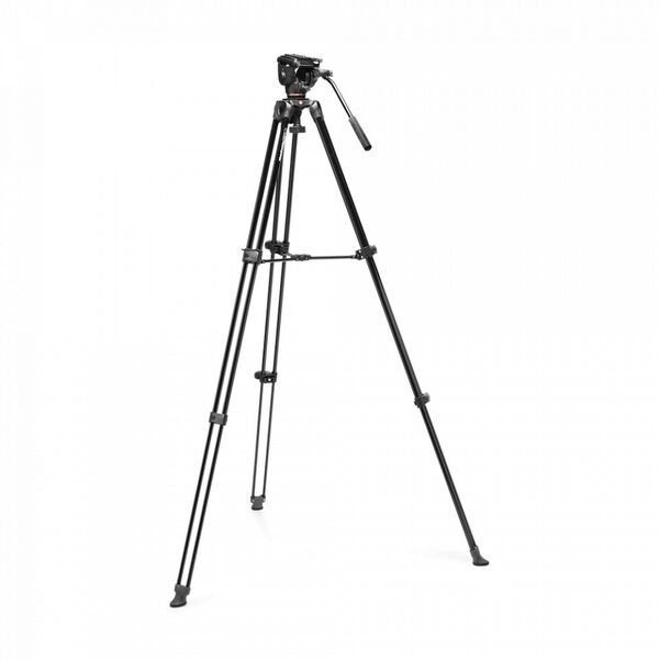 Manfrotto tripod set MVK500XAM 500X & Twin Leg Video Alu Kit