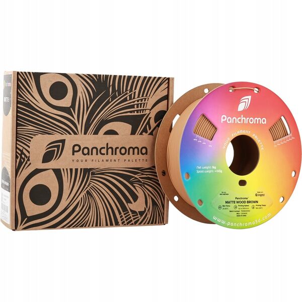 Filament Polymaker Panchroma PLA 1,75mm, 1kg - Wood Brown}