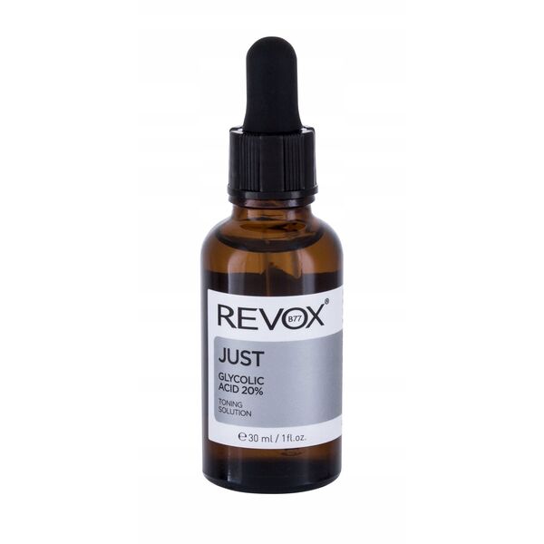 Revox B77, Just, Glycolic Acid 20%, Toning, Serum, For Face, 30 ml For Women