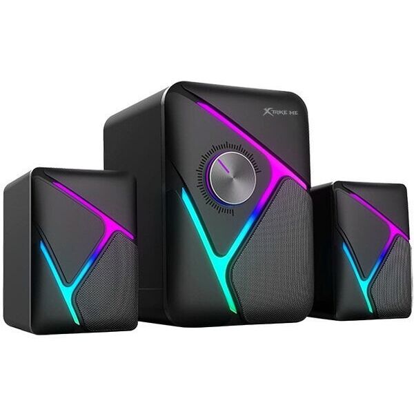 XTRIKE ME 2.1 Stereo Gaming Computer Speaker Set SK-610 Black