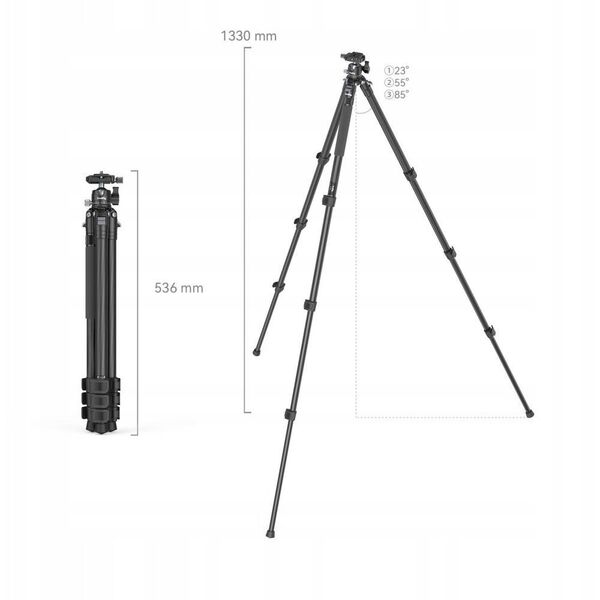 SmallRig 4060 Carbon Fiber Tripod Kit AP-10