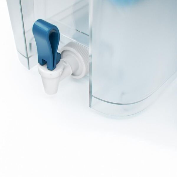 Brita Flow, Dispenser water filter, 8.2 L, Blue, Transparent