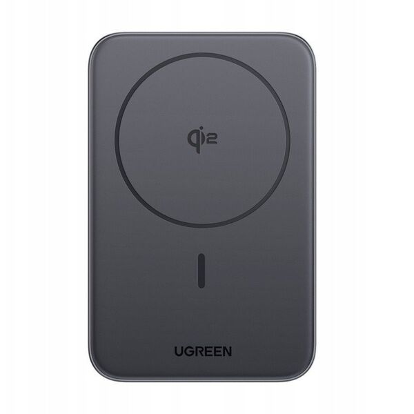 Powerbank magnetyczny 10000mAh UGREEN PB763 Qi2 USB-C 20W (czarny)