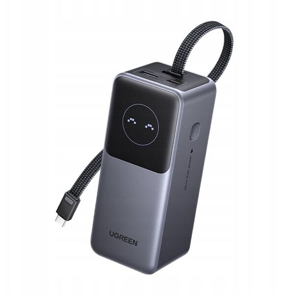 Powerbank UGREEN PB723 20000mAh USB-A, 2xUSB-C 130W szary