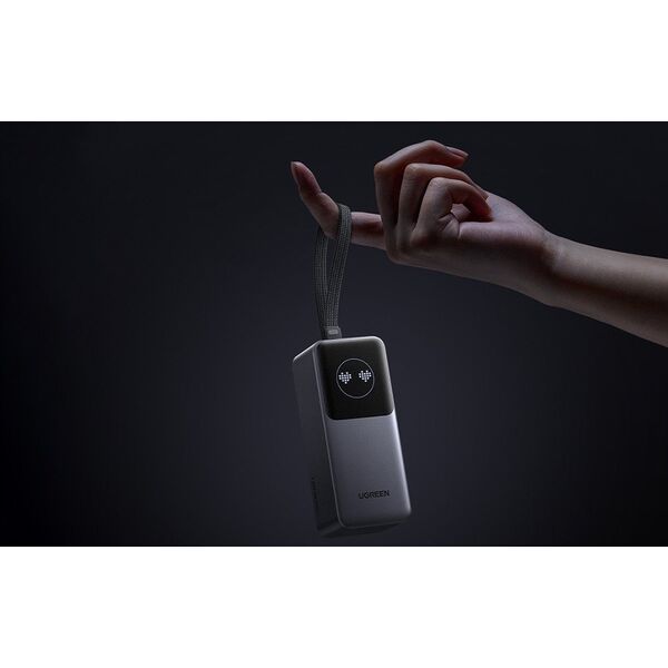 Powerbank UGREEN PB723 20000mAh USB-A, 2xUSB-C 130W szary