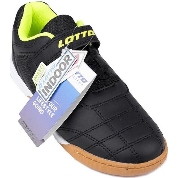 Buty dziecięce Lotto Whizzer K czarno-żółte 2600120K 1124 29