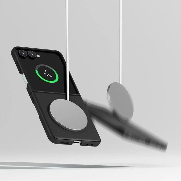 Etui Ringke Onyx Magnetic MagSafe do Samsung Galaxy Z Flip 7 Black