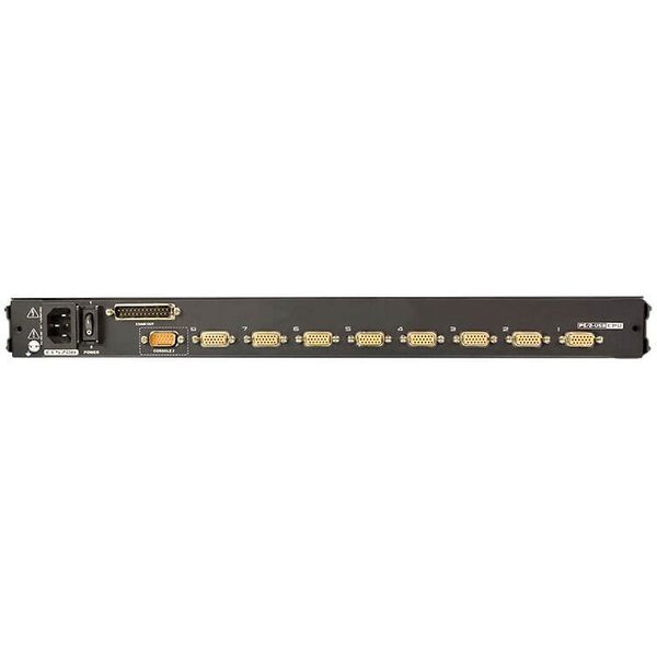 ATEN CL5708N przełącznik KVM Możliwości montowania w stelażu Czarny