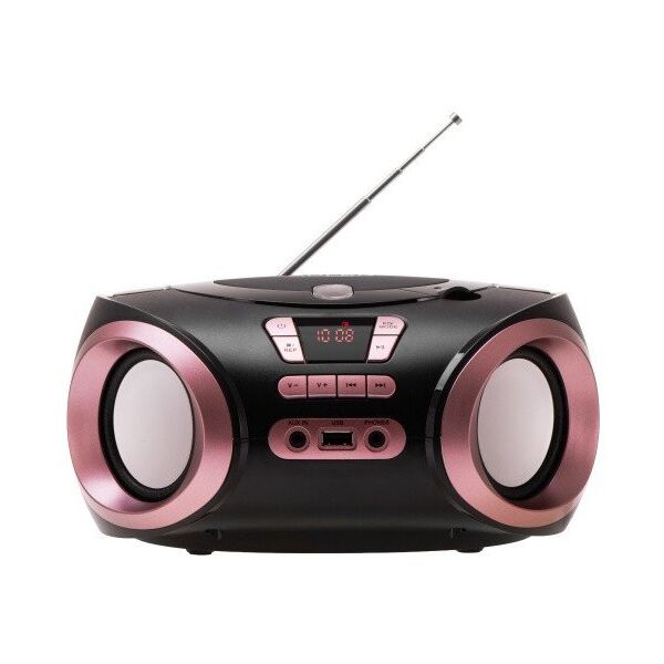 Radio Boombox CD-MP3 | USB | FM Radio | AUX | Gniazdo słuchawkowe
