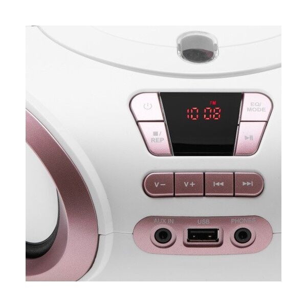 Radio Boombox CD-MP3 | USB | FM Radio | AUX | Gniazdo słuchawkowe