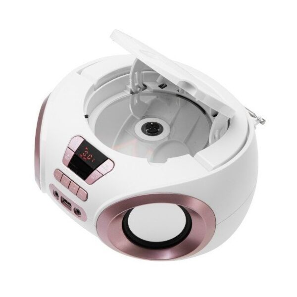 Radio Boombox CD-MP3 | USB | FM Radio | AUX | Gniazdo słuchawkowe