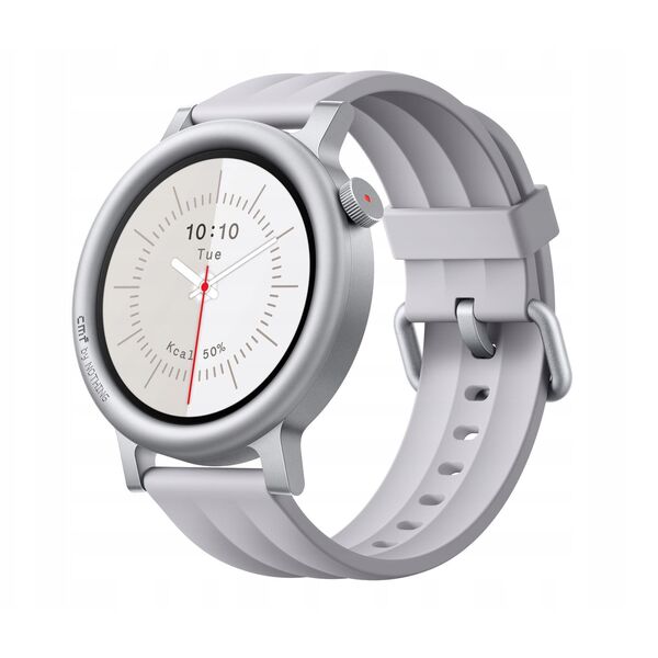 CMF Watch 3 Pro by Nothing smartwatch, light gray
