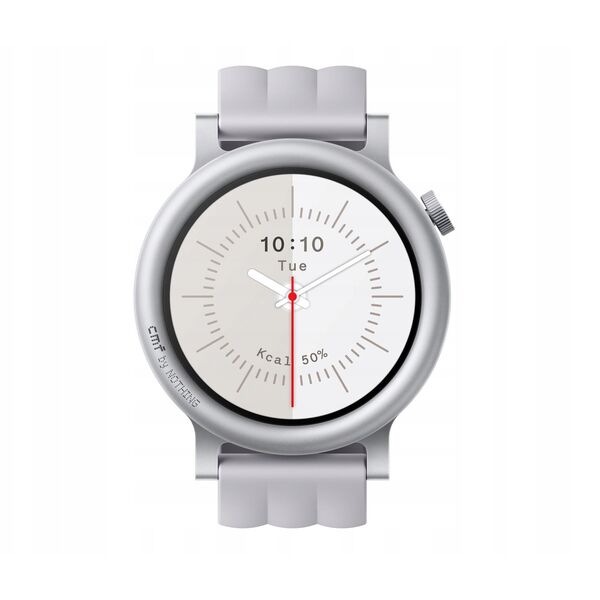 CMF Watch 3 Pro by Nothing smartwatch, light gray