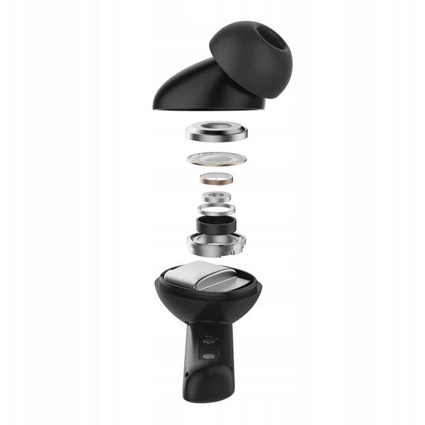 Bezprzewodowe słuchawki dokanałowe Spigen SA2402 ANC Pro In-ear Earphone Black